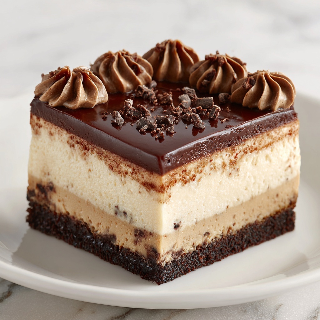 No-Bake Chocolate Orange Cheesecake Recipe - Recipe Image