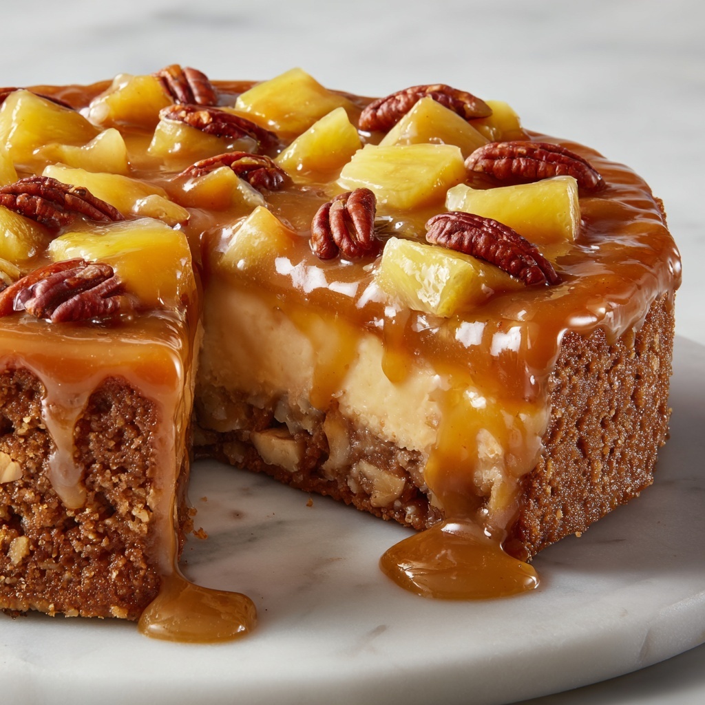 Swedish Apple Cake with Caramel Recipe - Recipe Image