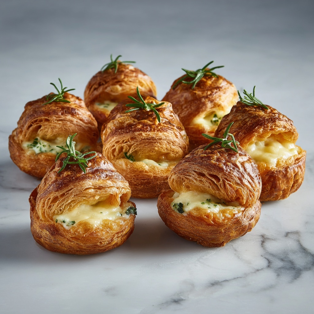 Brie and Jam Puff Pastry Bites Recipe - Recipe Image