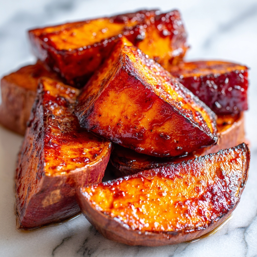 Honey Cinnamon Roasted Sweet Potatoes Recipe - Recipe Image