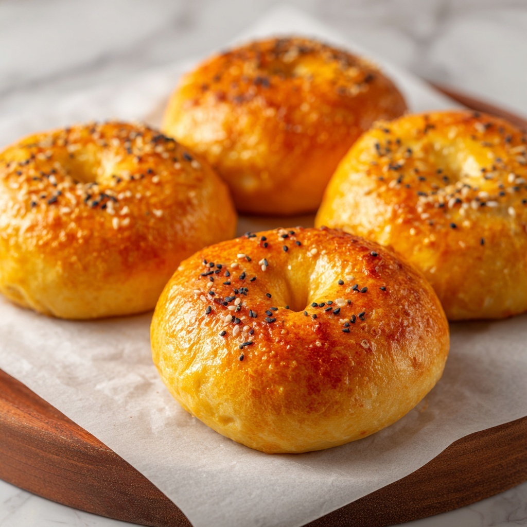 Air Fryer Protein Bagels Recipe - Recipe Image