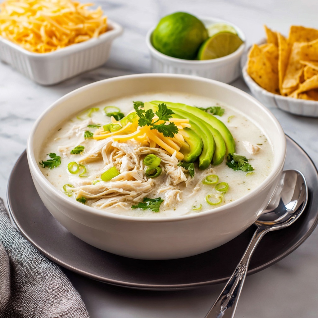 White Chicken Chili Recipe - Recipe Image