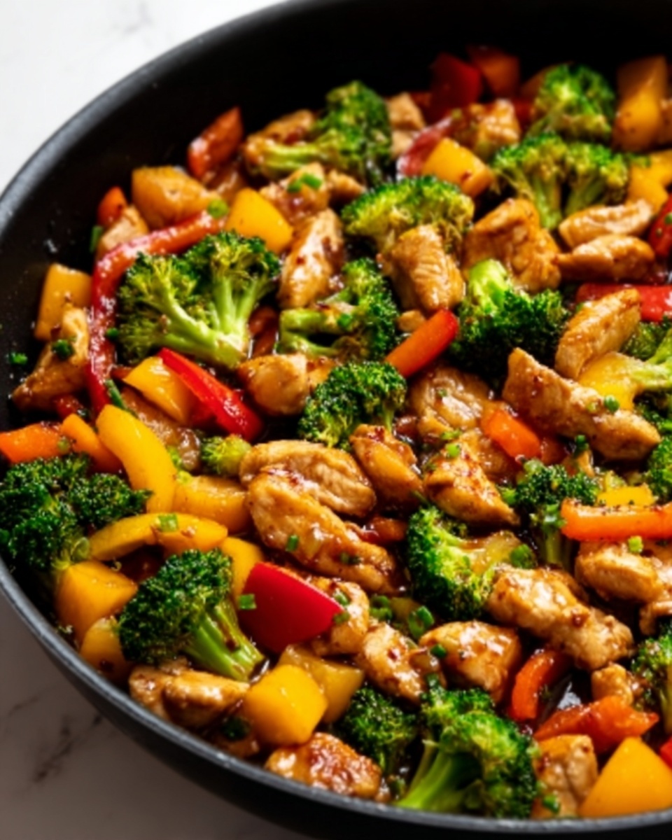 Chicken and Vegetables Skillet Recipe - Recipe Image