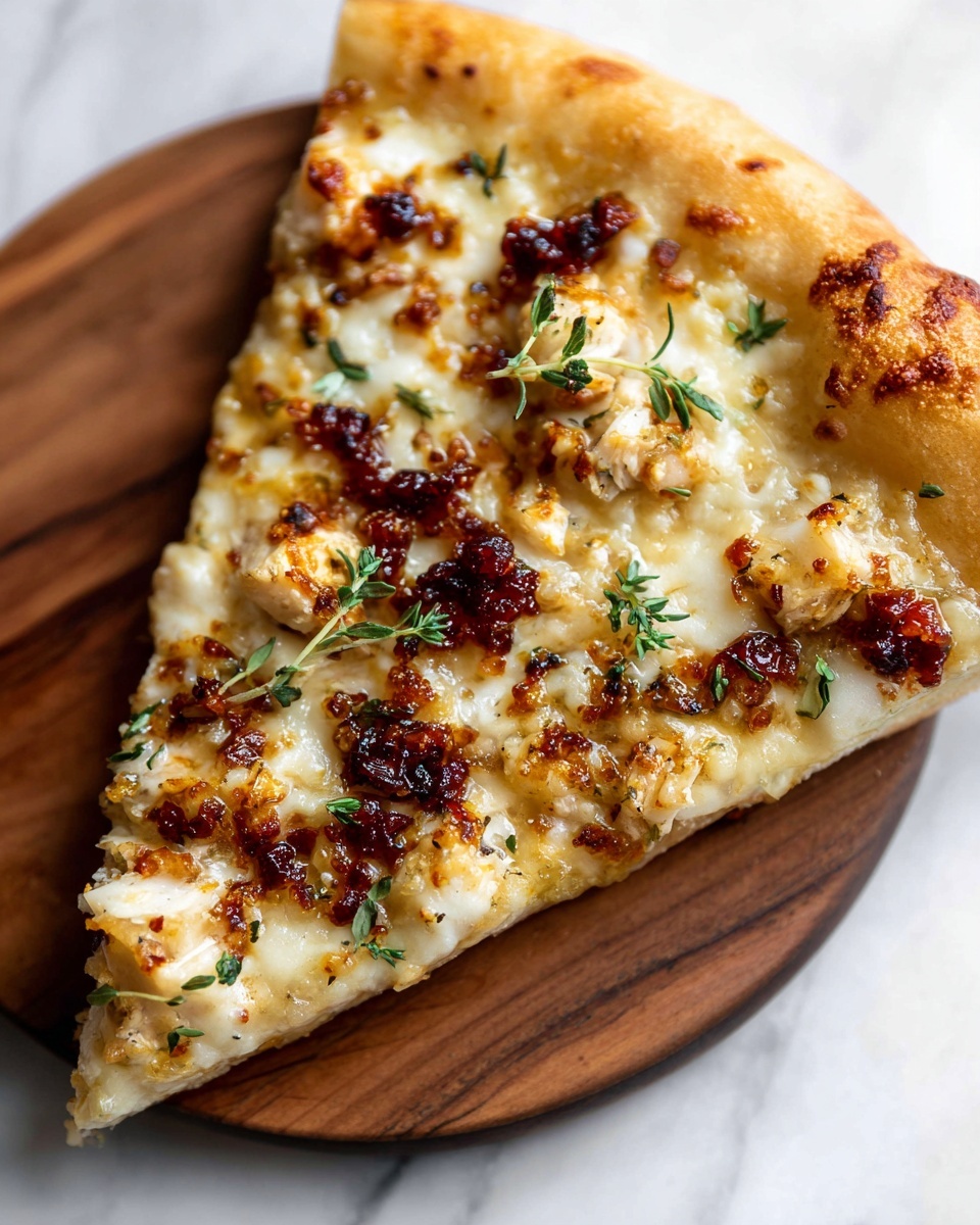 Turkey and Cranberry Pizza Recipe - Recipe Image