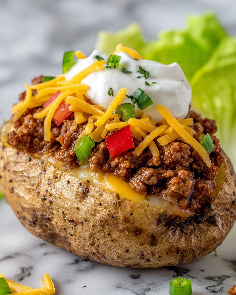 Taco Potatoes Recipe - Recipe Image