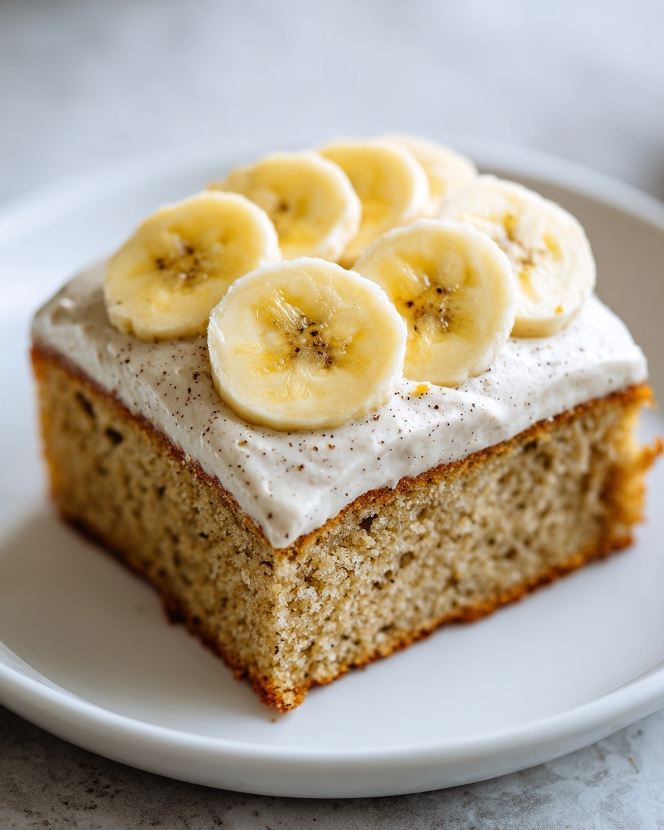 Amazing Banana Bread Cake with Cream Cheese Frosting Recipe - Recipe Image