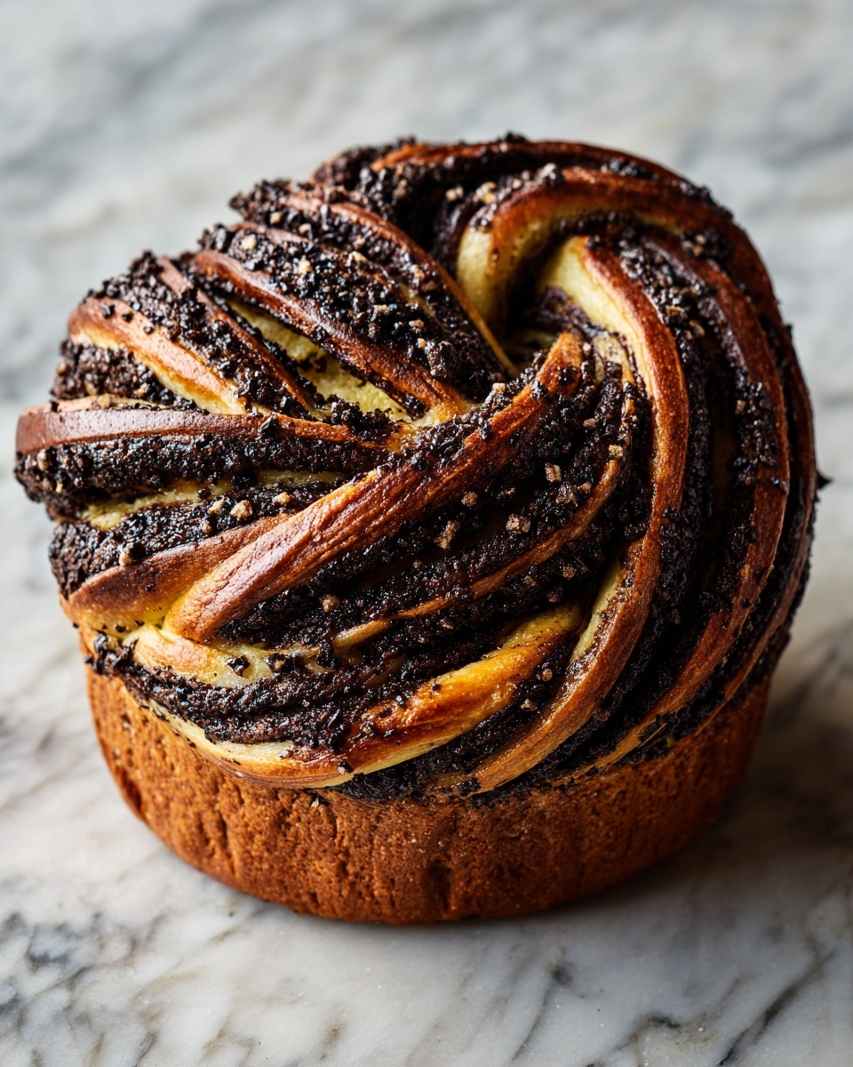 Swirled Chocolate Challah Bread Recipe - Recipe Image