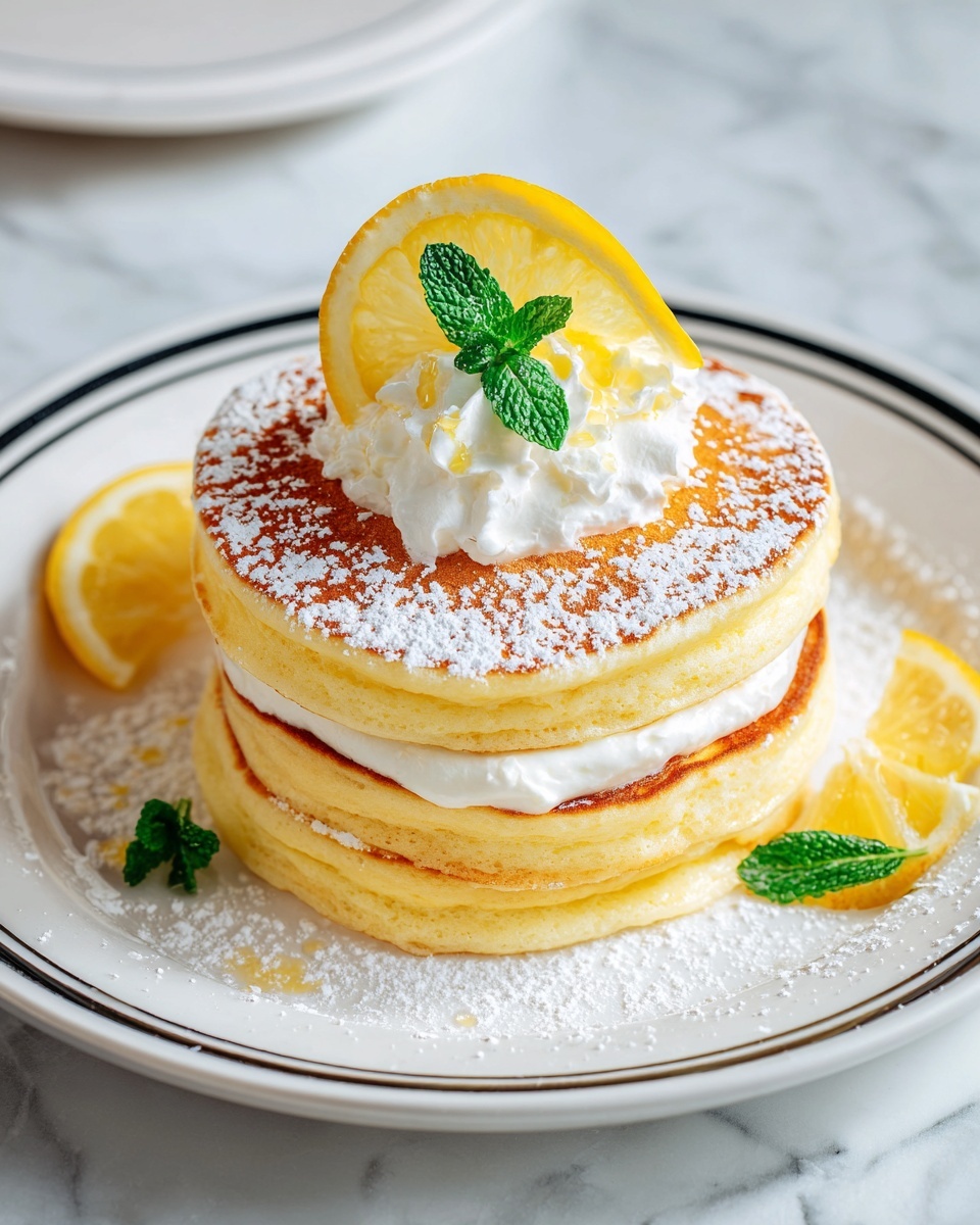 Lemon Ricotta Pancakes: The Ultimate Fluffy Breakfast Recipe - Recipe Image