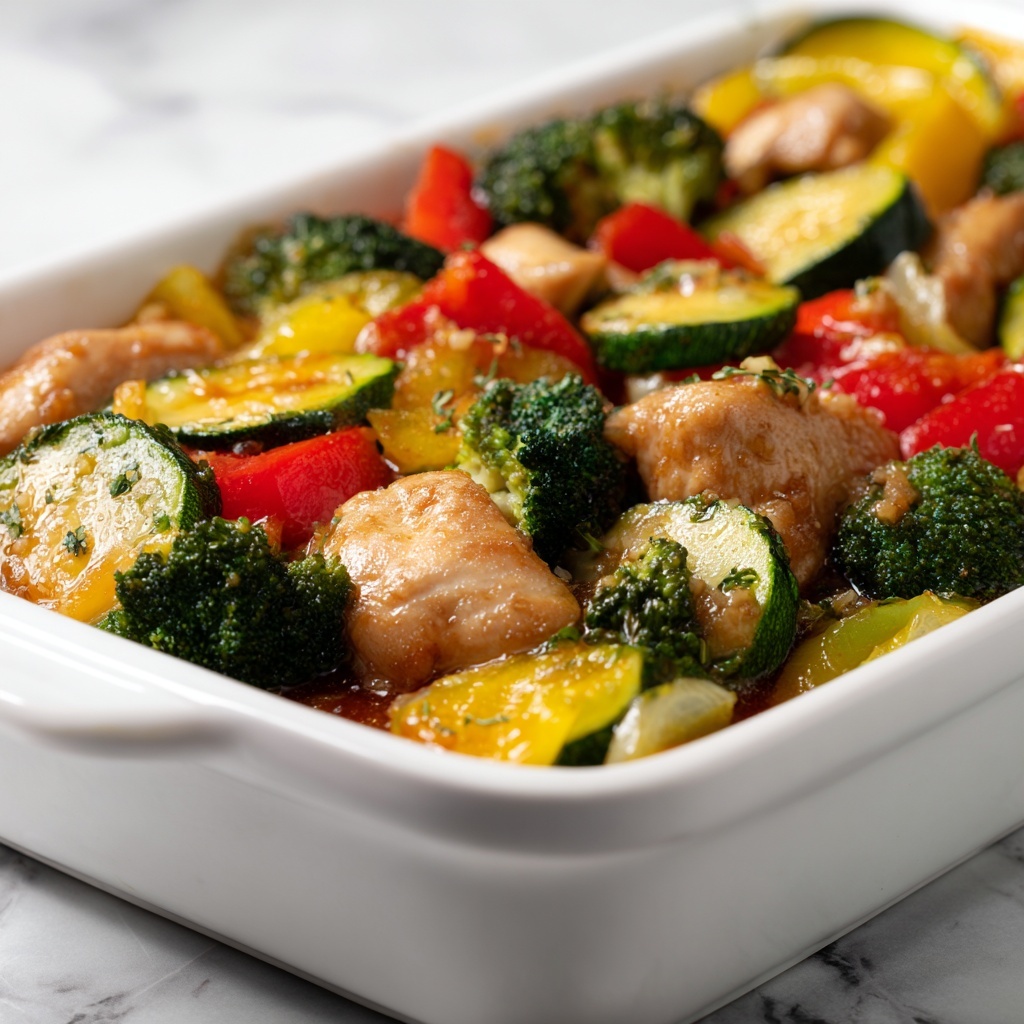 Chicken and Vegetable Skillet Dinner Recipe - Recipe Image