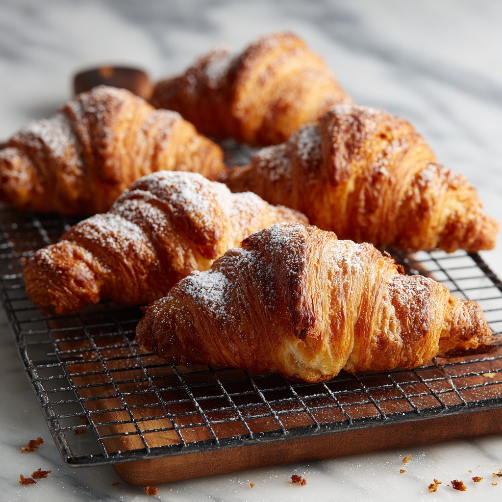 Air Fryer Croissants with Nutella and Chocolate Chips Recipe - Recipe Image