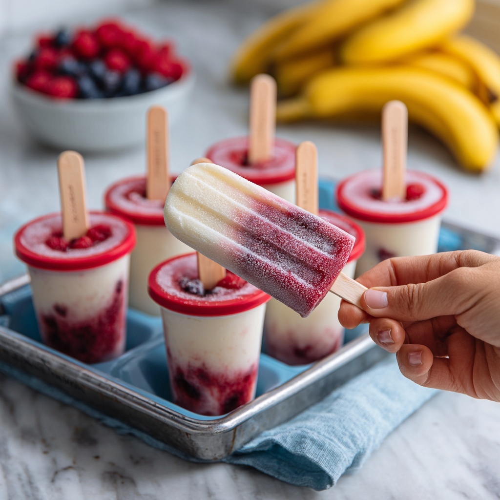 Frozen Yogurt Pops: The Ultimate Guide to Homemade Treats Recipe - Recipe Image
