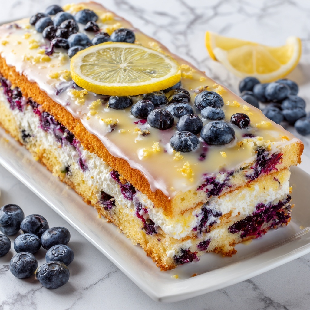 Lemon Blueberry Bread Recipe - Recipe Image