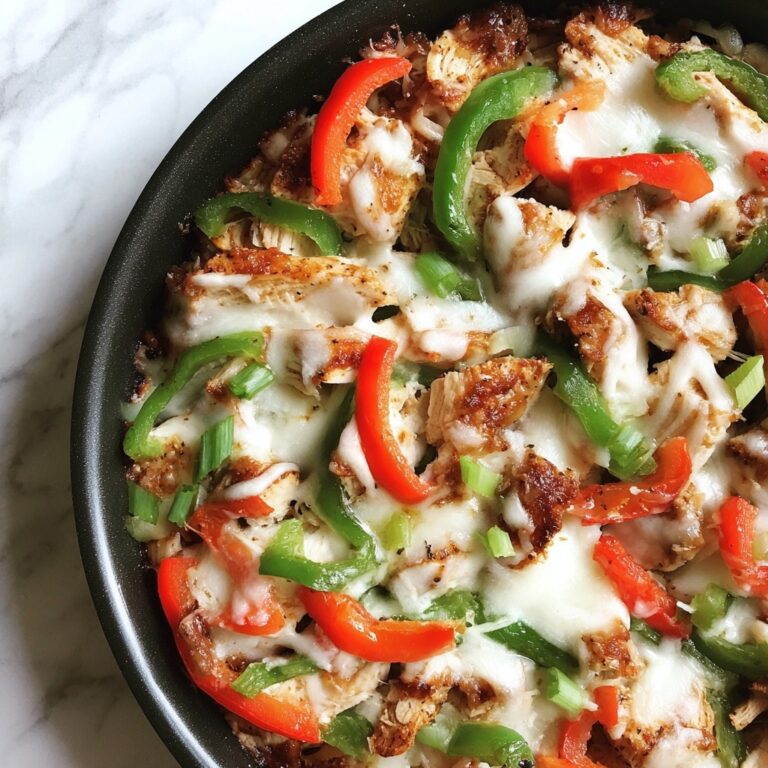 Chicken Cheesesteak Skillet Recipe