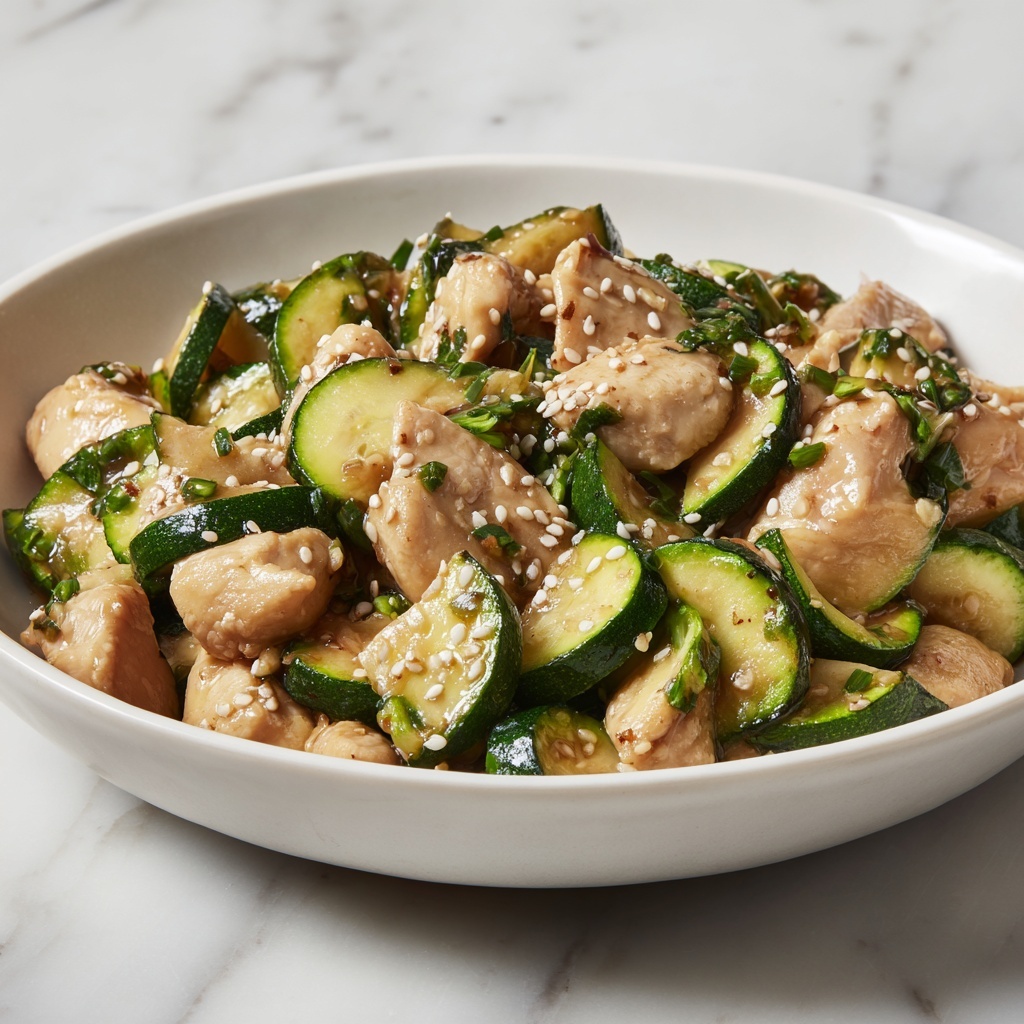 Chicken Zucchini Stir Fry Recipe - Recipe Image
