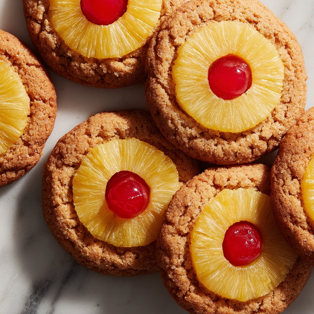 Pineapple Upside-Down Sugar Cookies Recipe - Recipe Image