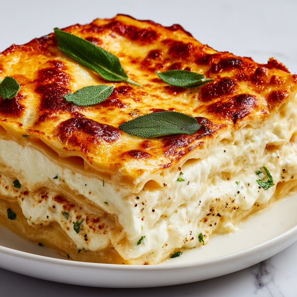 Butternut Squash and Sage Lasagna Recipe - Recipe Image
