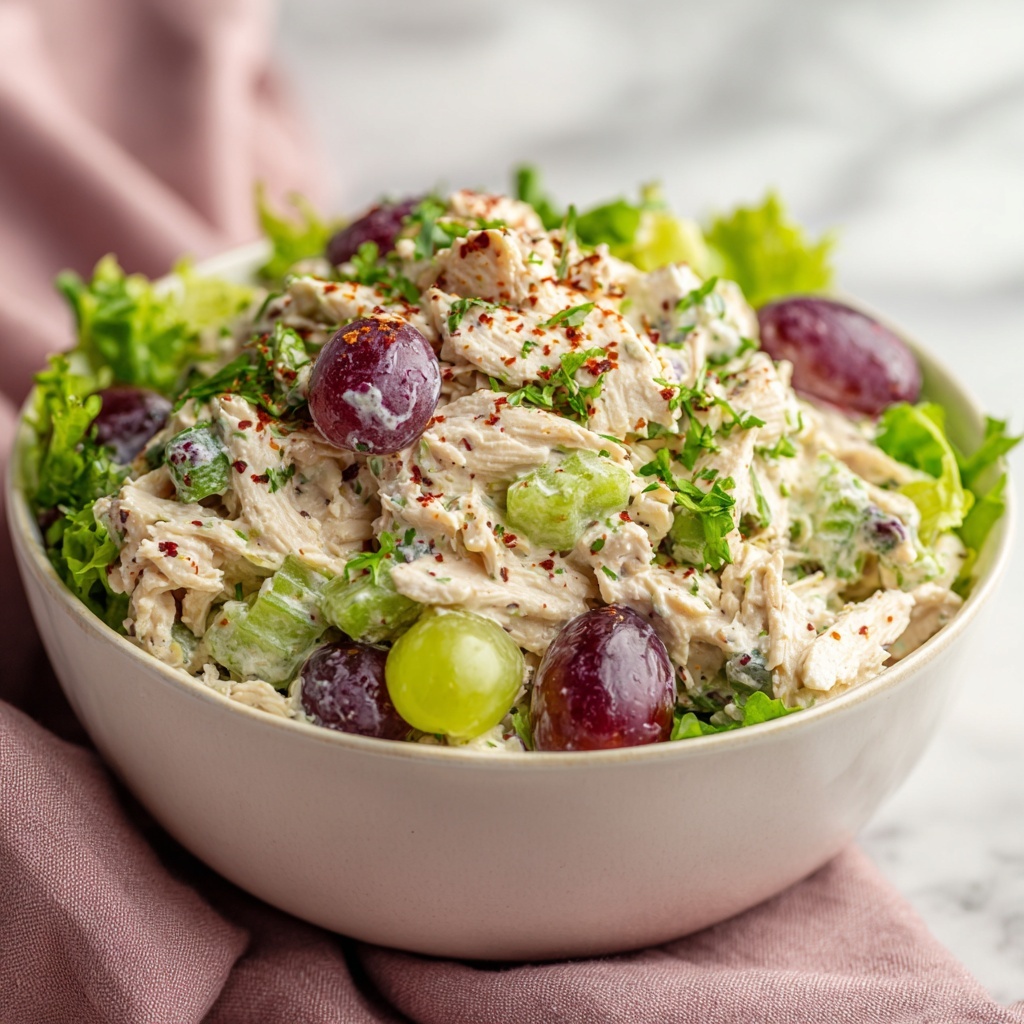 High Protein Chicken Salad Recipe - Recipe Image