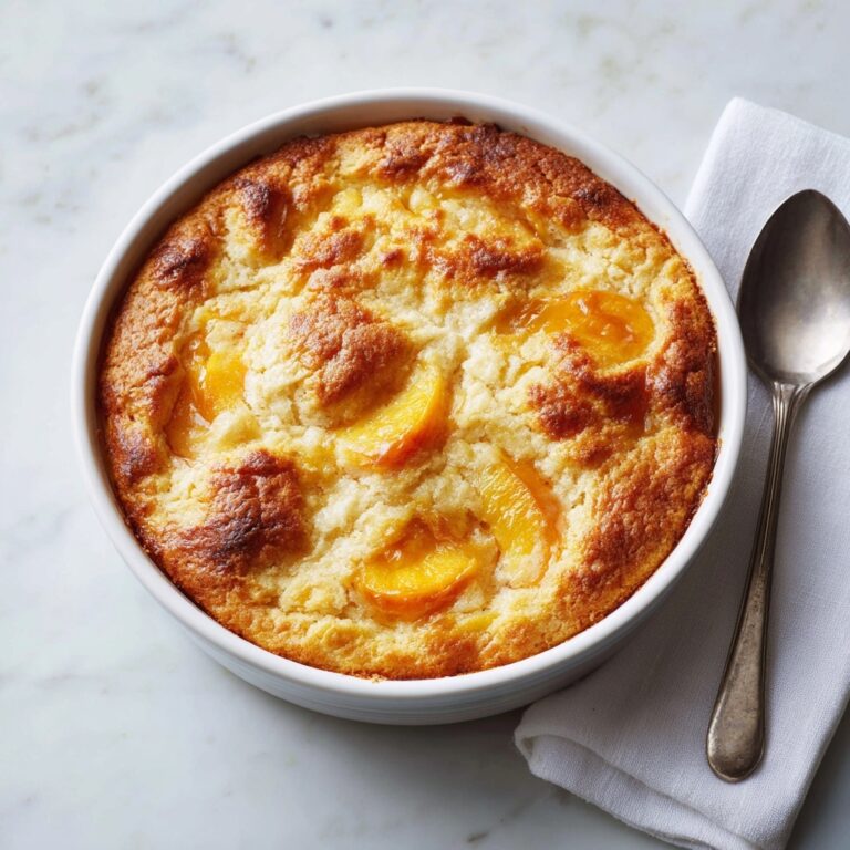 The Best Peach Cobbler Recipe