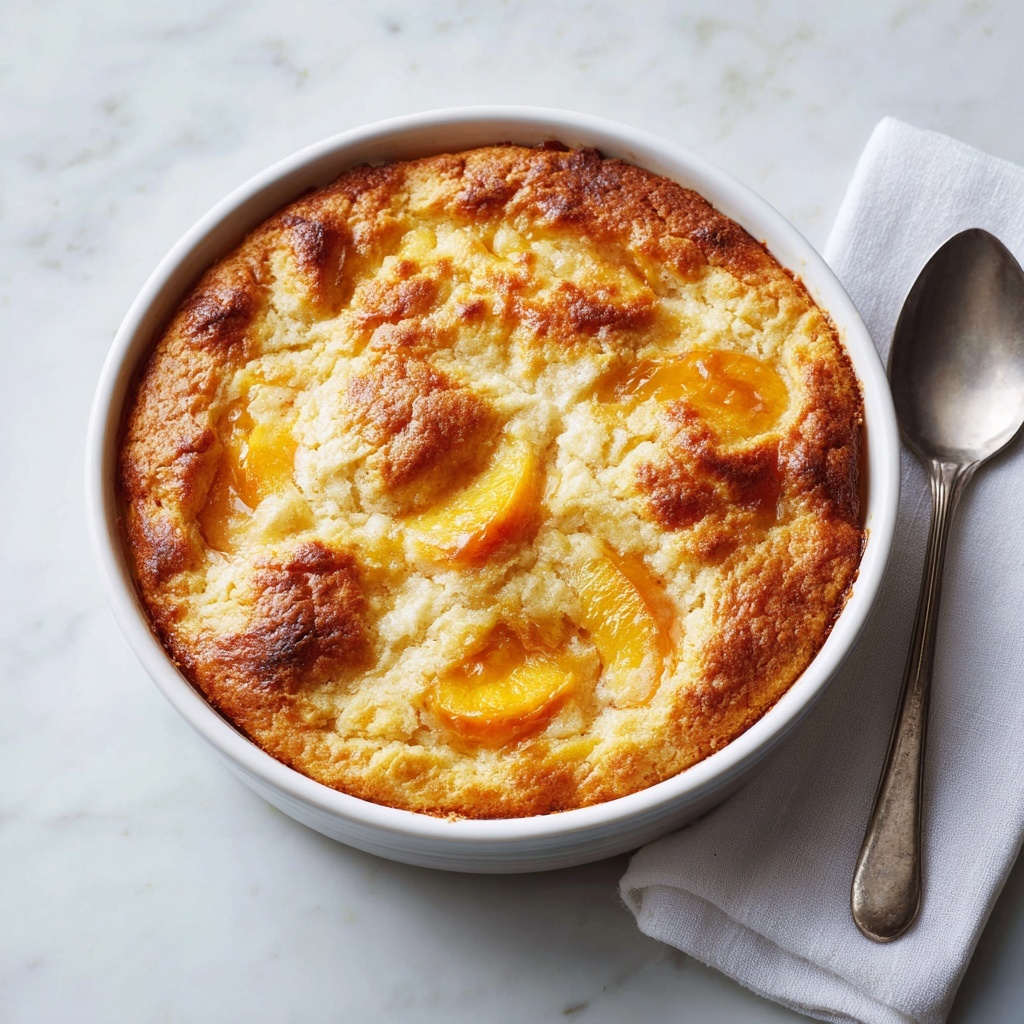 The Best Peach Cobbler Recipe - Recipe Image