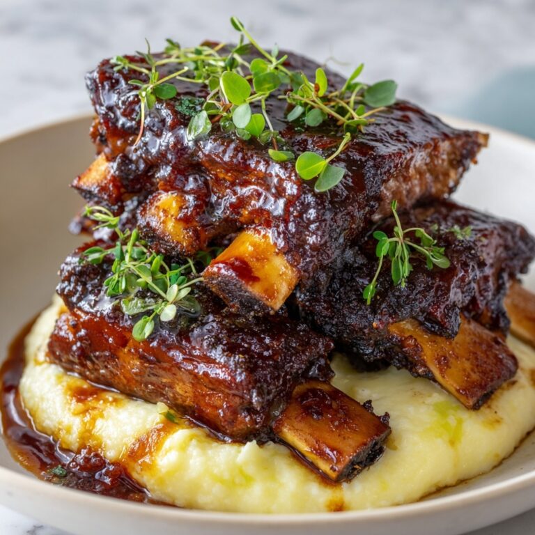 Lamb Shank with Creamy Mashed Potatoes Recipe