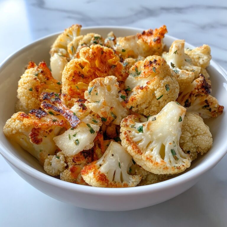 Parmesan Cauliflower Bites: Deliciously Healthy Snack Recipe