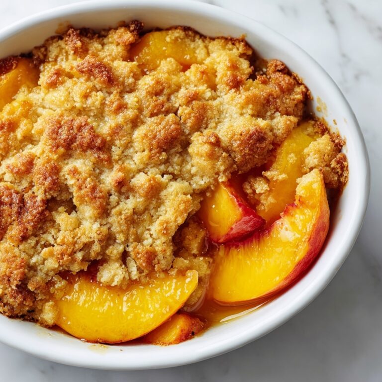 Old Time Oven Peach Cobbler Recipe