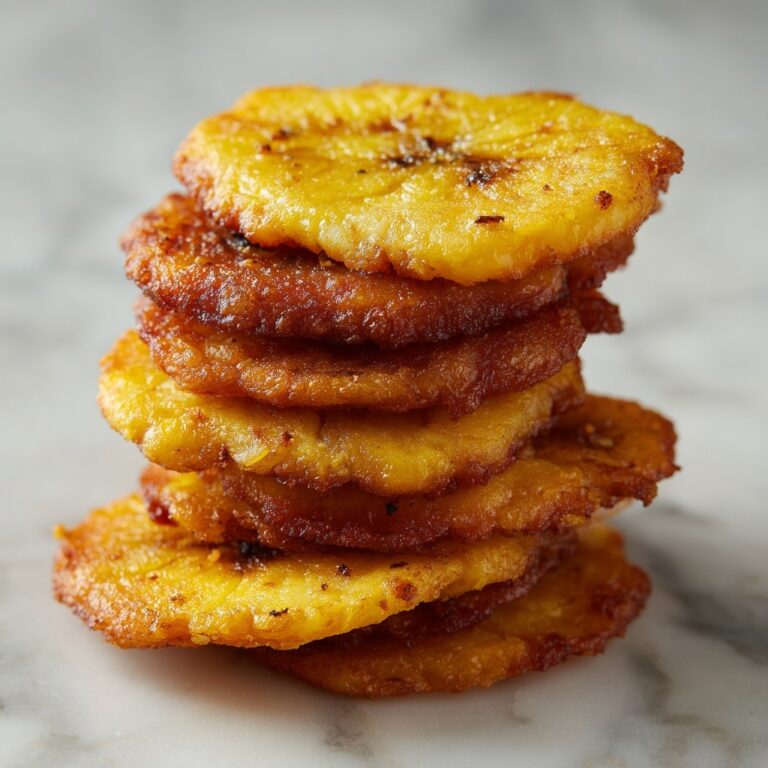 Crispy Tostones: Twice-Fried Green Plantains Recipe