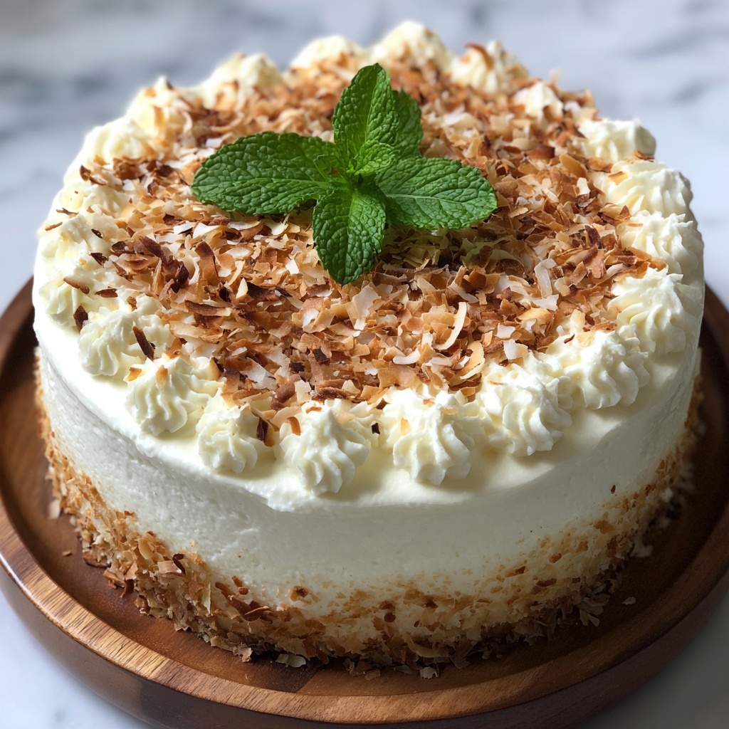 Coconut Cloud Cake Recipe - Recipe Image