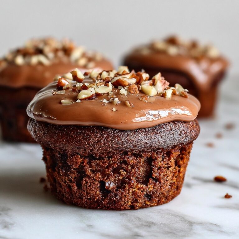 Sticky Toffee Cupcakes with Chocolate Topping Recipe