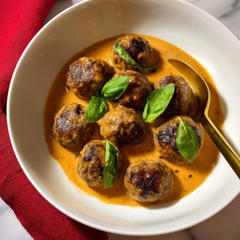 Creamy Marry Me Chicken Meatballs Recipe
