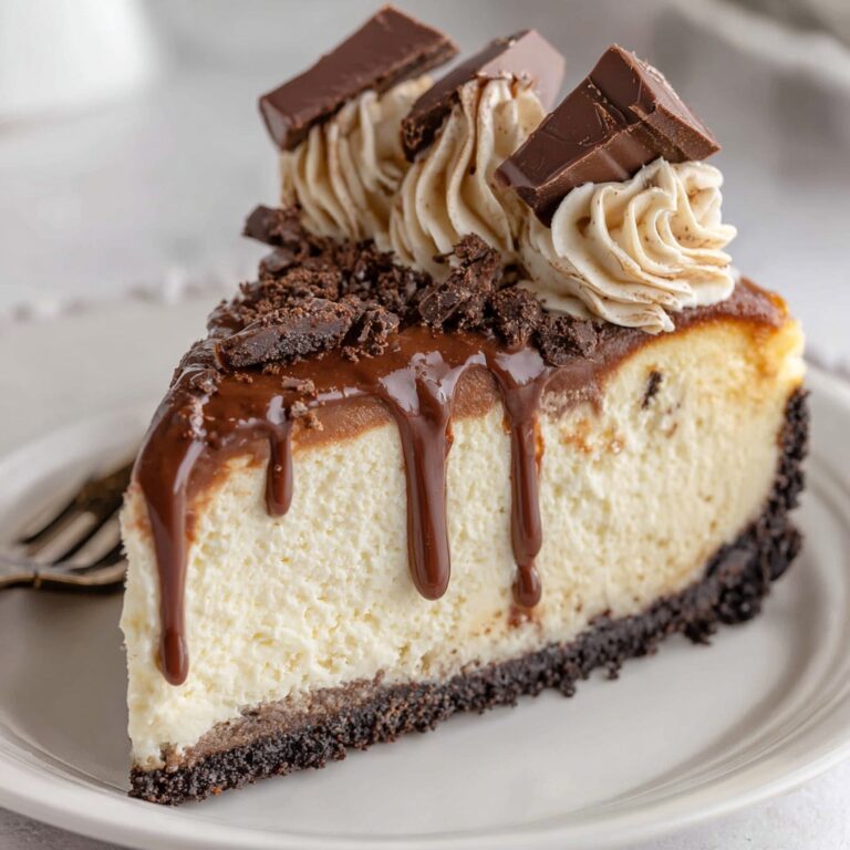 Peanut Butter Chocolate Cheesecake Delight Recipe