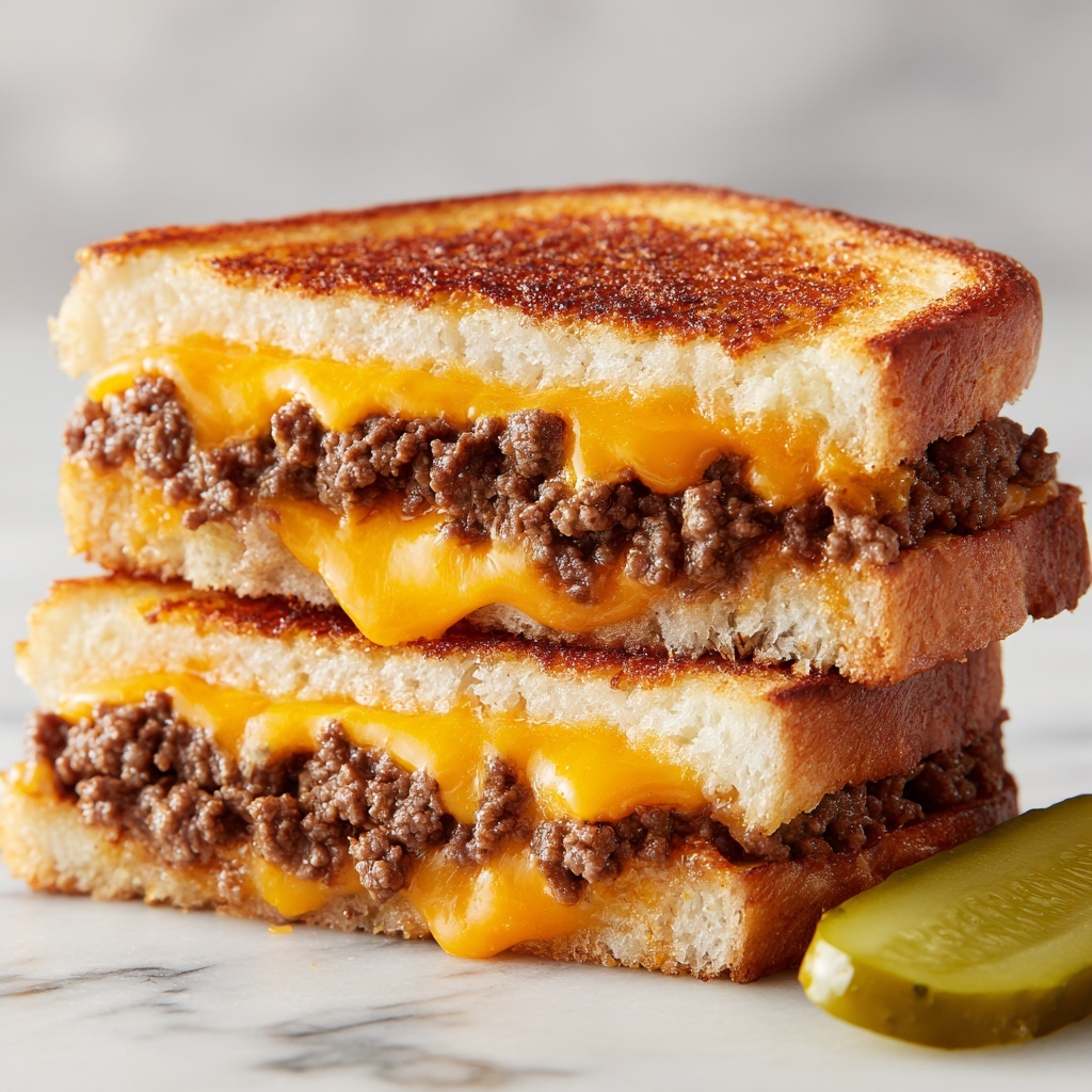 Grilled Cheese Sloppy Joes Recipe - Recipe Image