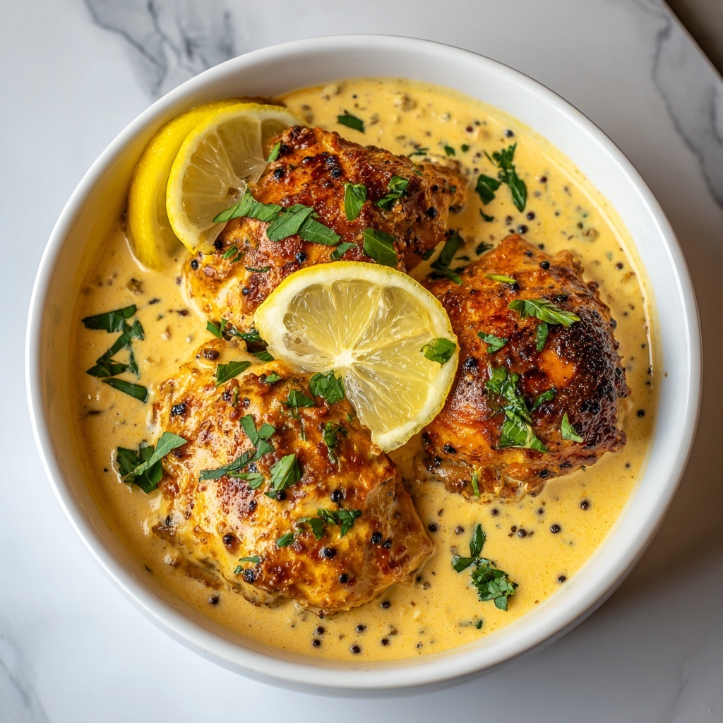 Crock-Pot Lemon Garlic Butter Chicken Recipe - Recipe Image