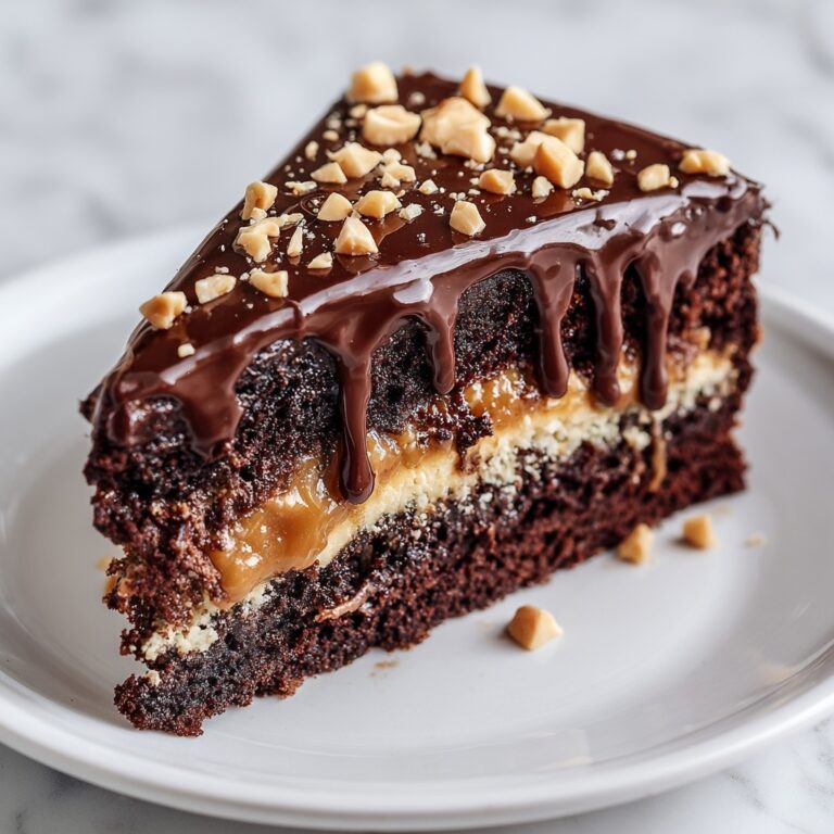 Gooey Chocolate Caramel Turtle Cake Roll Recipe