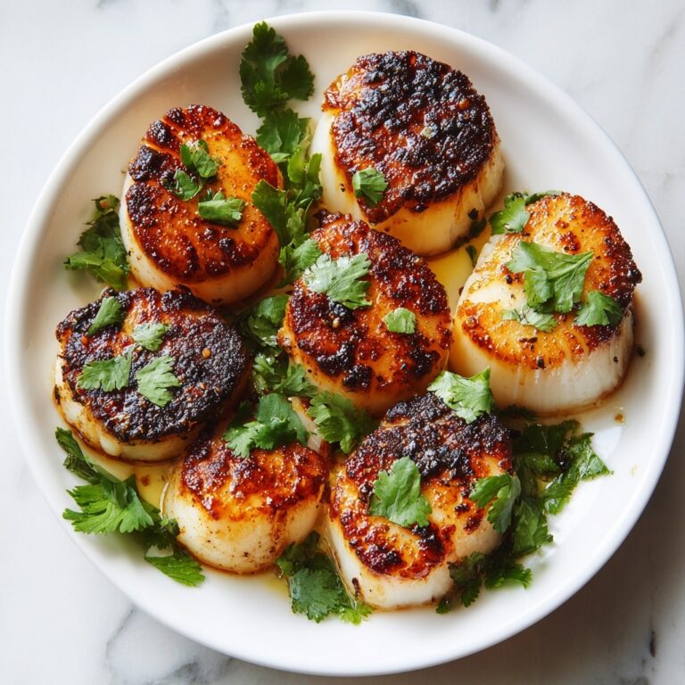 Spicy Coconut Curry Scallops Recipe