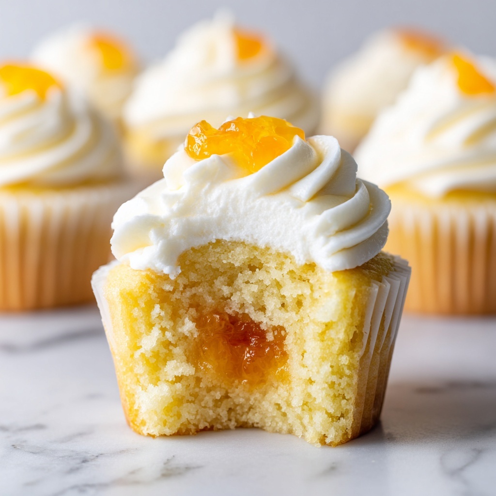 Honey Peach Cream Cheese Cupcakes: Sweet & Heavenly Recipe - Recipe Image