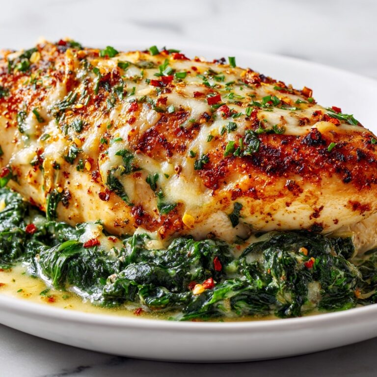 Spinach and Cheese Stuffed Chicken Breast Recipe