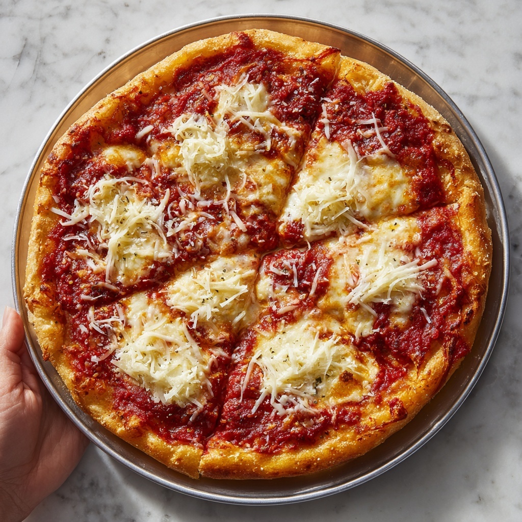 Low Carb Cheese Pizza Crust Recipe - Recipe Image