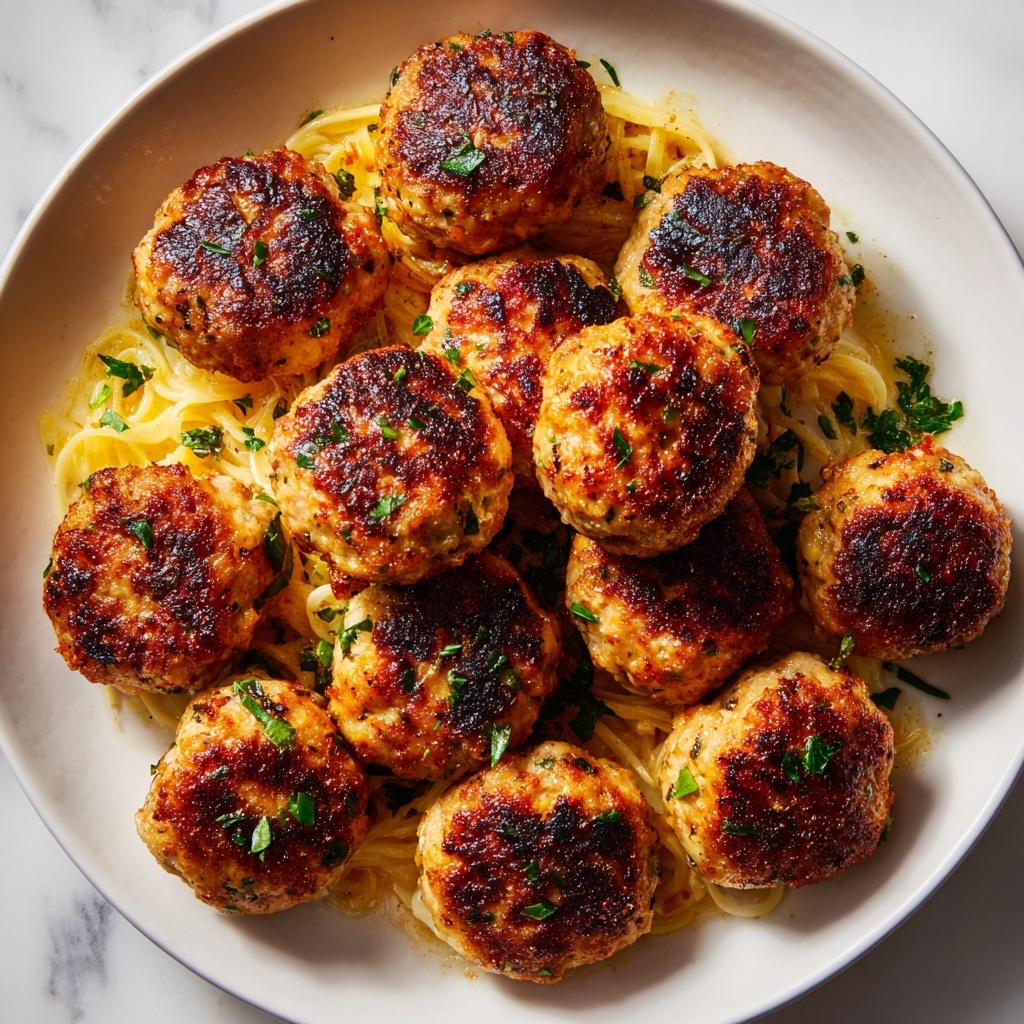 Chicken and Ricotta Meatballs Recipe - Recipe Image