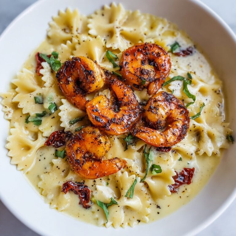 Creamy Garlic Shrimp Pasta Recipe