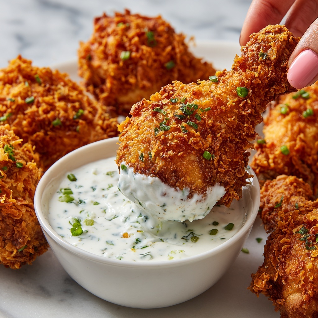 Crispy Hot Honey Chicken Recipe - Recipe Image