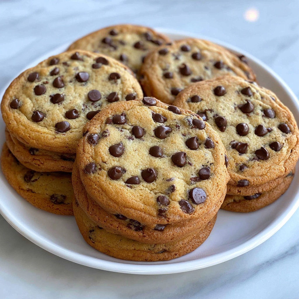 Thick & Chewy Chocolate Chip Cookies Recipe - Recipe Image