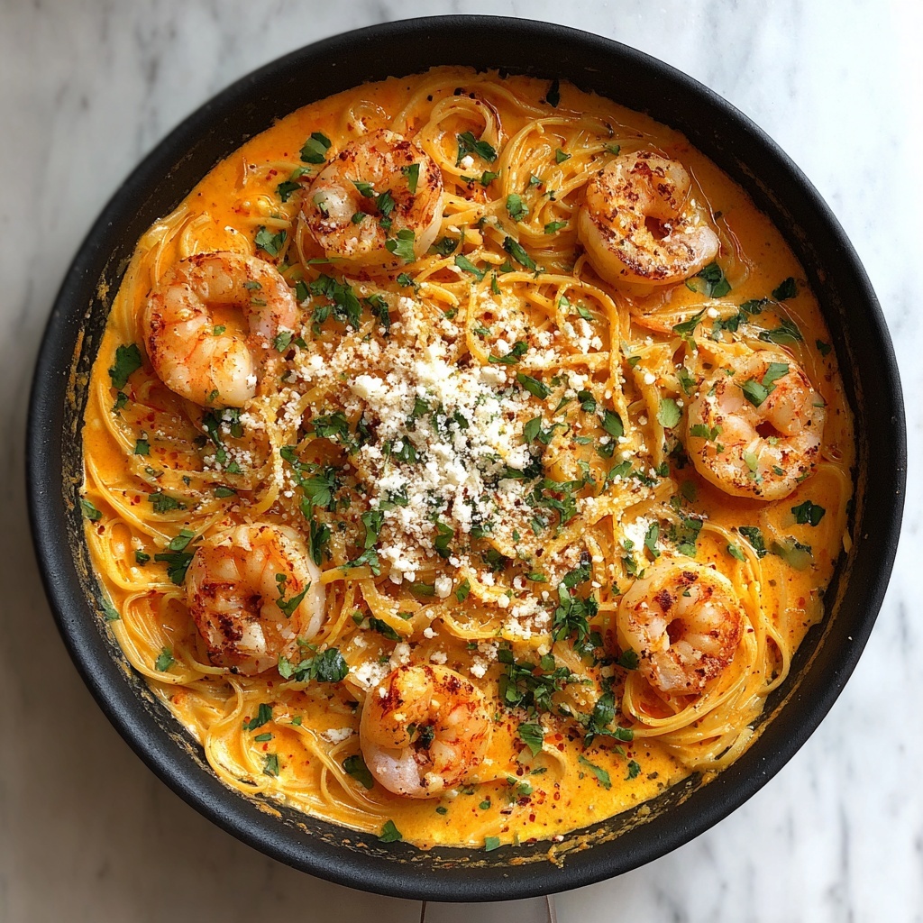 Creamy Cajun Shrimp Pasta Recipe - Recipe Image