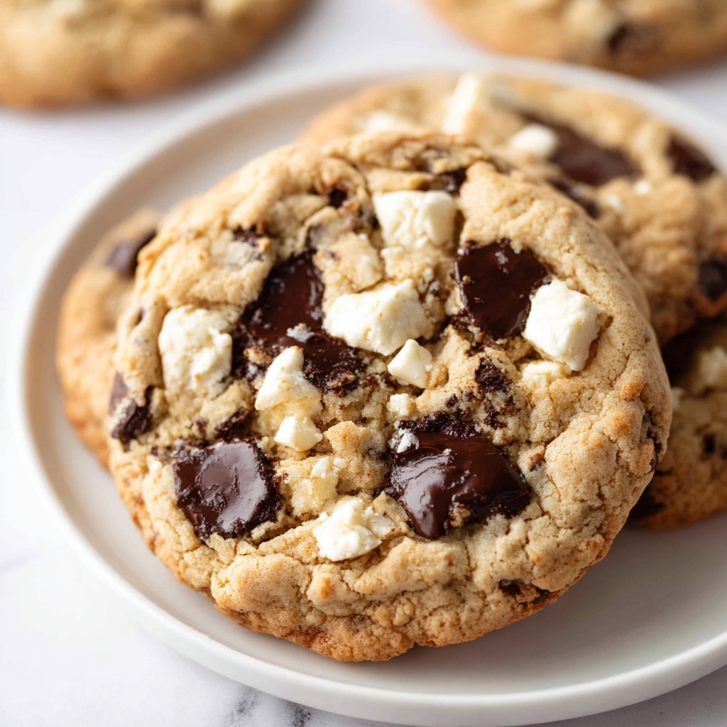 No-Bake Peanut Butter Pretzel Cookies Recipe - Recipe Image