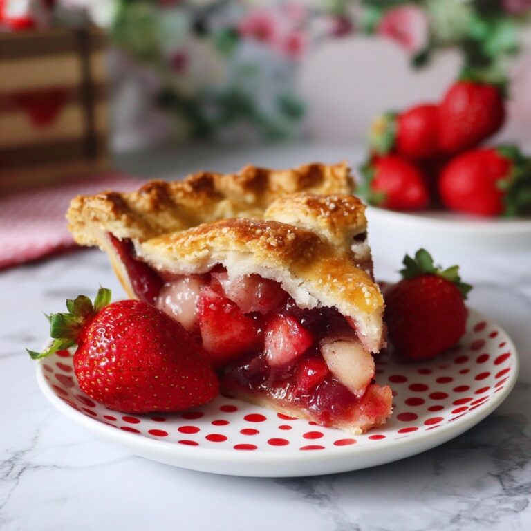Strawberry Rhubarb Pie Recipe