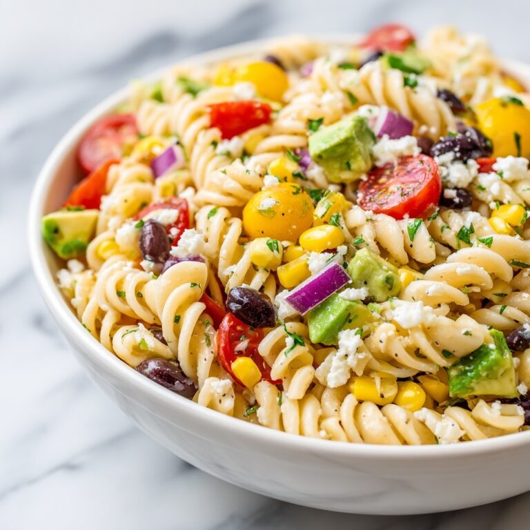 Mexican Pasta Salad With Creamy Dressing Recipe