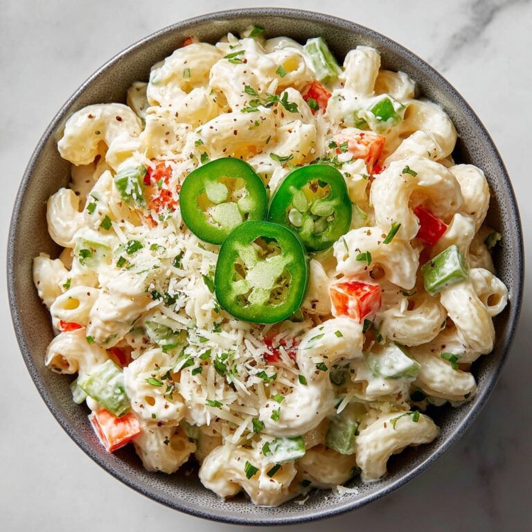 Jalapeño Popper Macaroni Salad Recipe