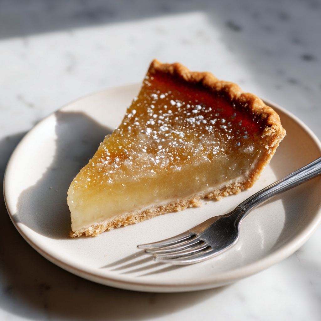 Salted Honey Pie: The Perfect Blend of Sweet and Salty Recipe - Recipe Image