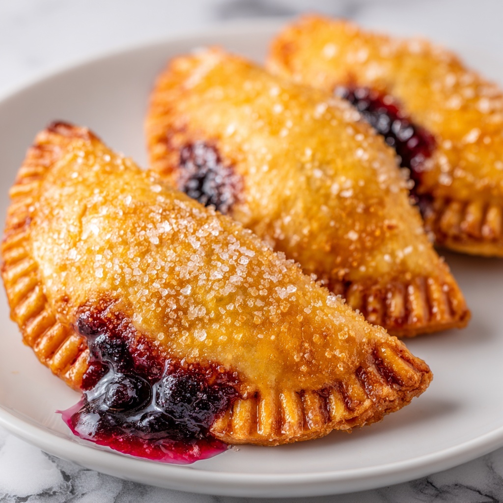 Air Fryer Cherry Cream Cheese Hand Pies Recipe - Recipe Image