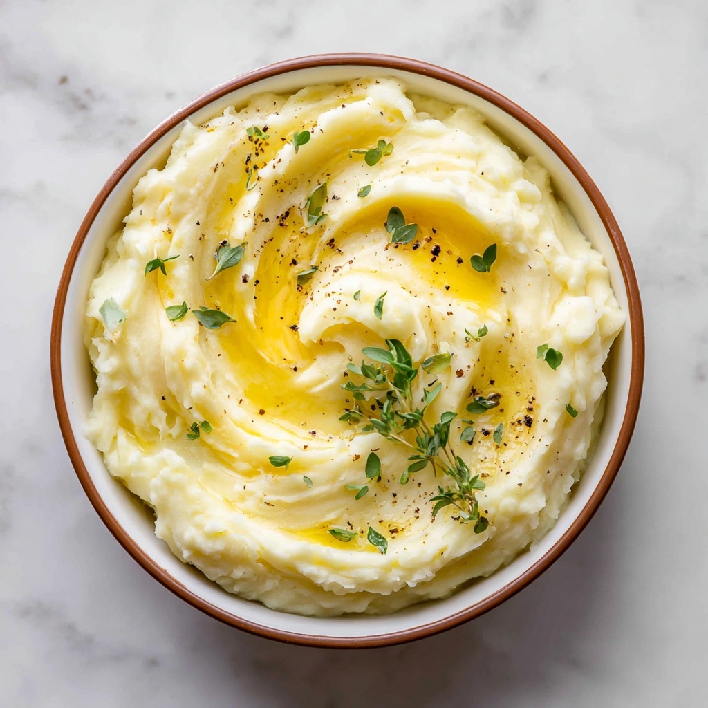 Creamy Basic Mashed Potatoes Recipe - Recipe Image